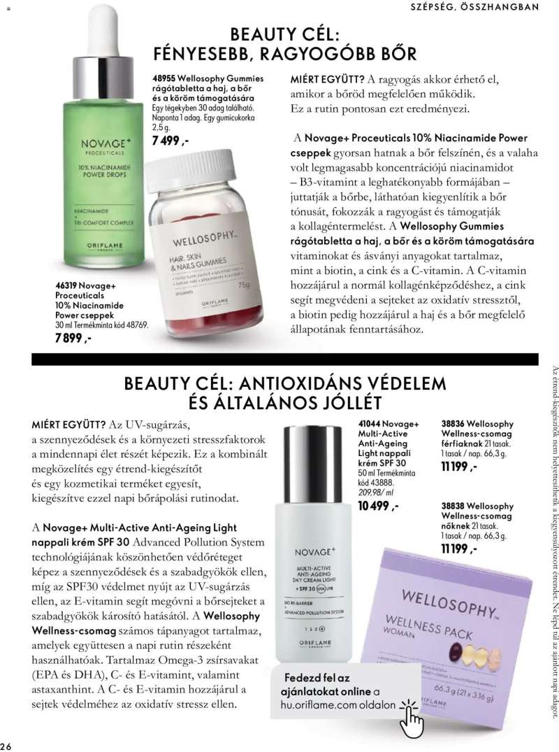 Oriflame Oriflame katalógus 2026/14 26 oldal