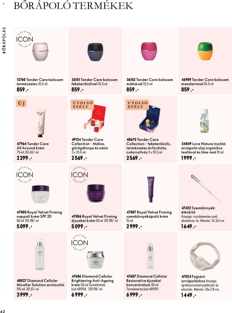 Oriflame Oriflame katalógus 2026/14 42 oldal