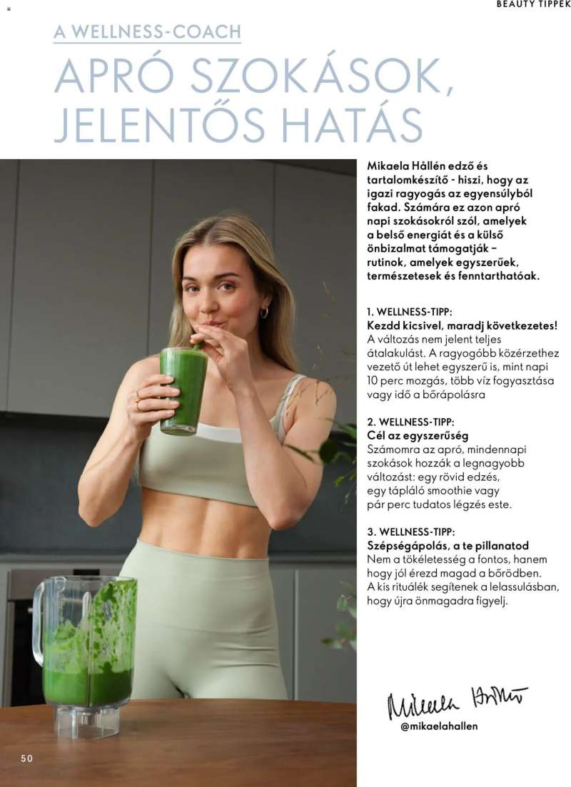 Oriflame Oriflame katalógus 2026/14 50 oldal