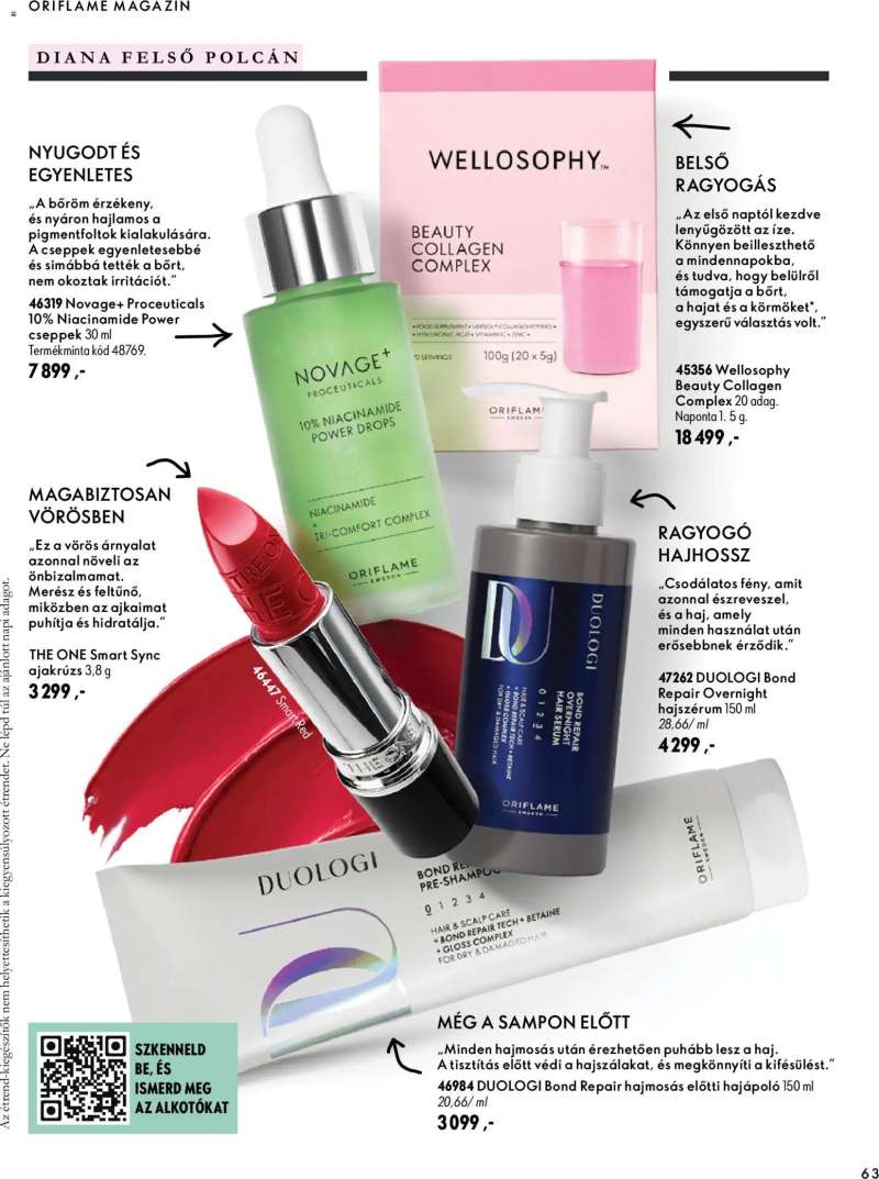 Oriflame Oriflame katalógus 2026/14 63 oldal