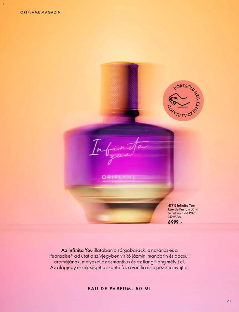 Oriflame Oriflame katalógus 2026/14 71 oldal