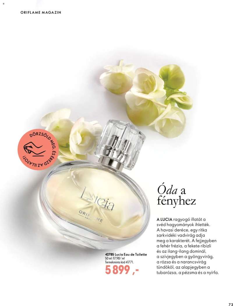Oriflame Oriflame katalógus 2026/14 73 oldal