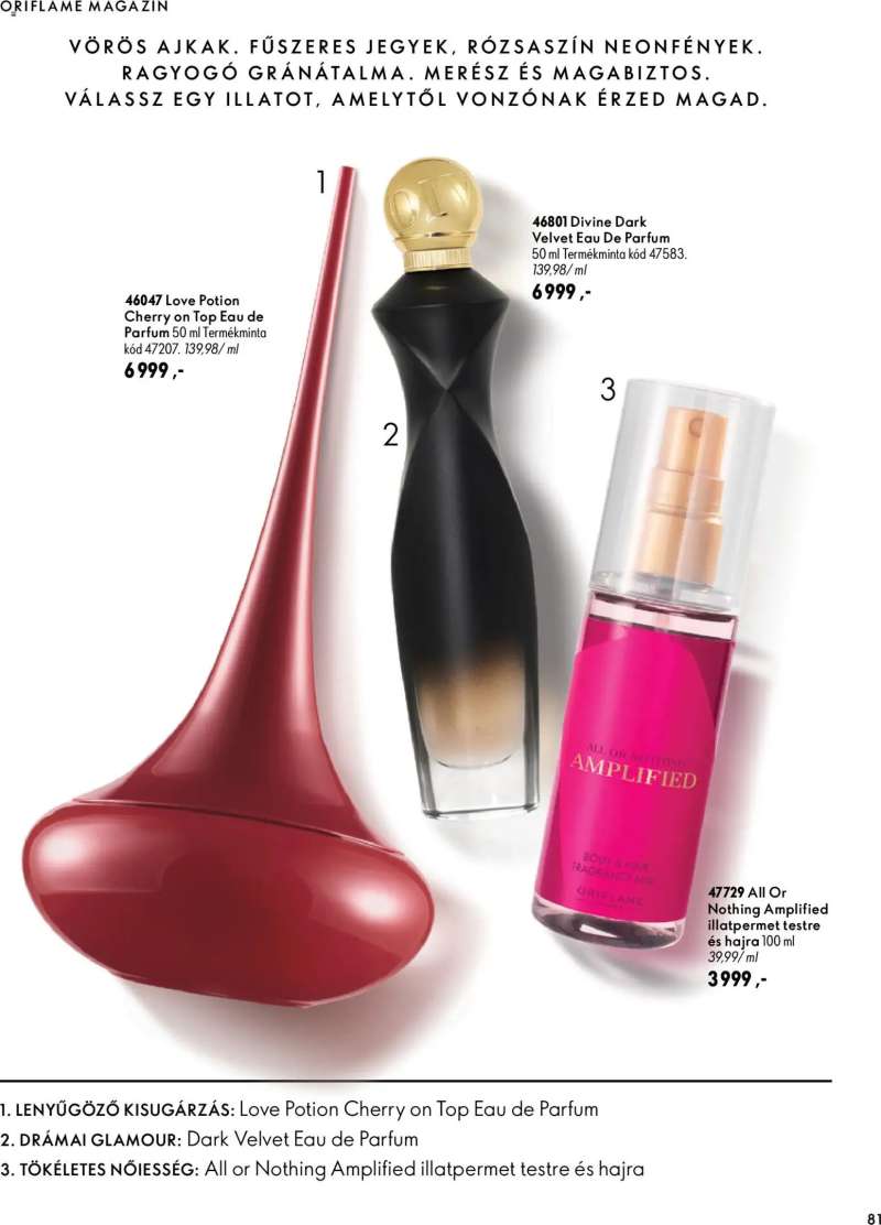 Oriflame Oriflame katalógus 2026/14 81 oldal