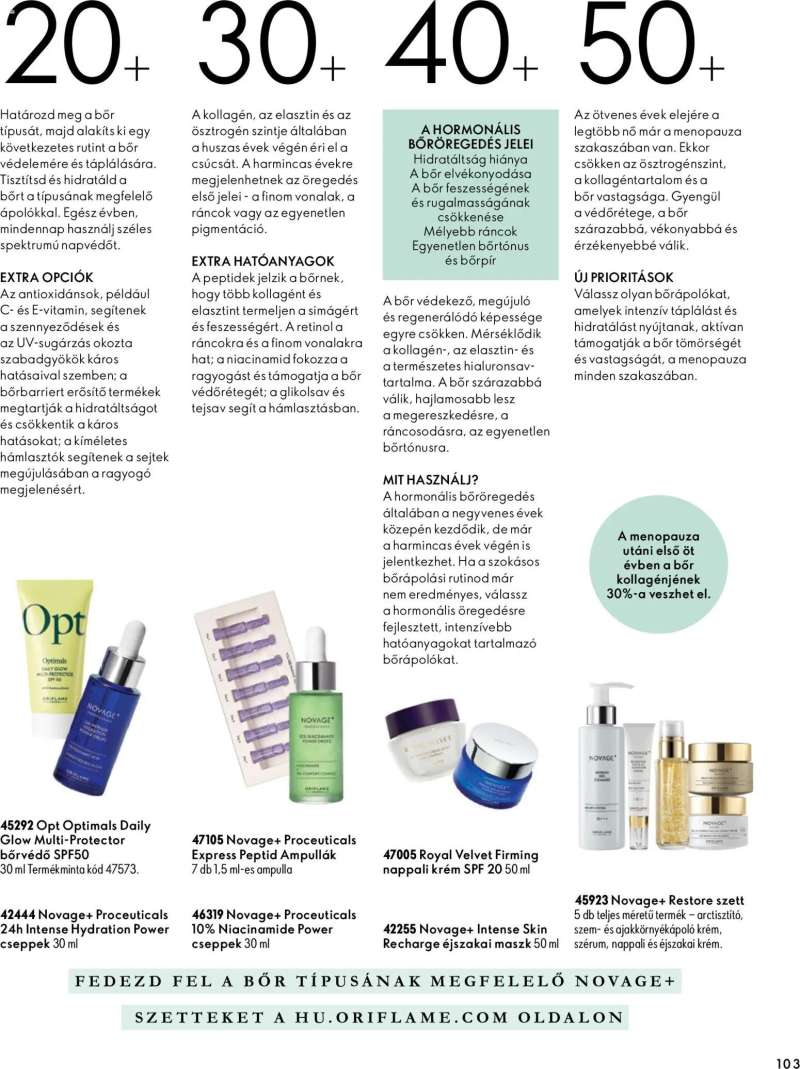 Oriflame Oriflame katalógus 2026/15 103 oldal