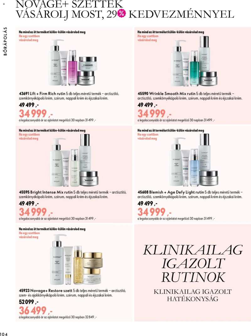 Oriflame Oriflame katalógus 2026/15 104 oldal