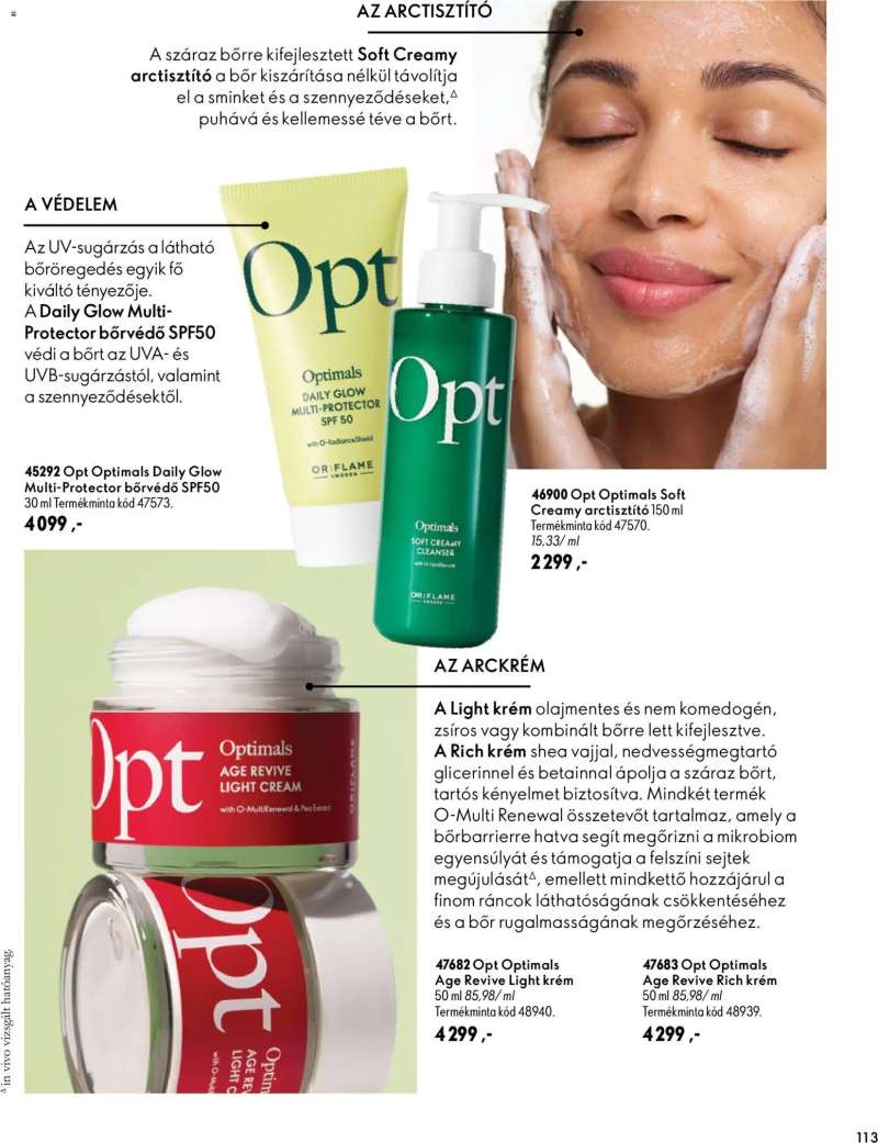 Oriflame Oriflame katalógus 2026/15 113 oldal
