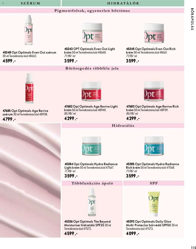 Oriflame Oriflame katalógus 2026/15 115 oldal