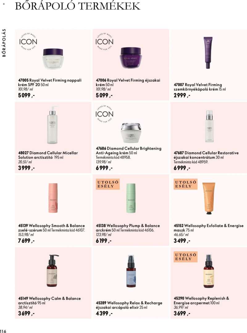 Oriflame Oriflame katalógus 2026/15 116 oldal