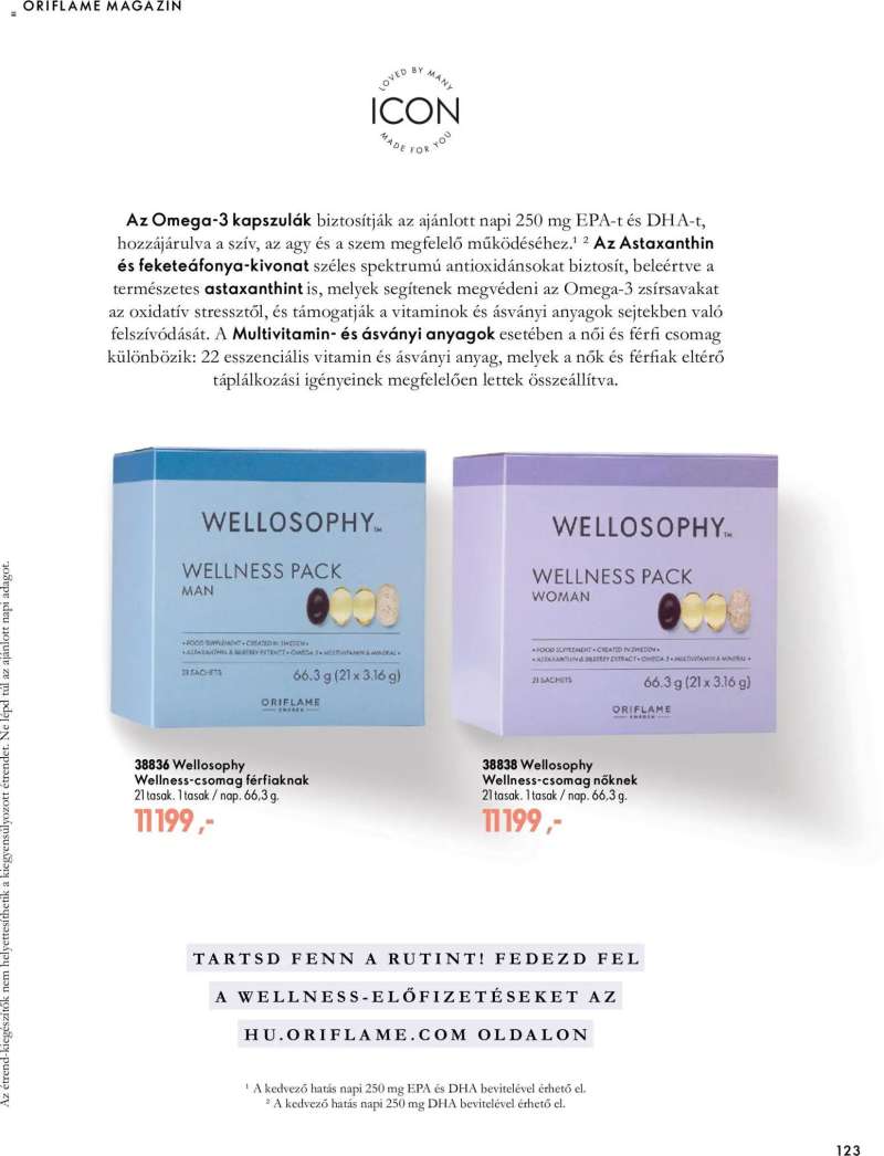 Oriflame Oriflame katalógus 2026/15 123 oldal