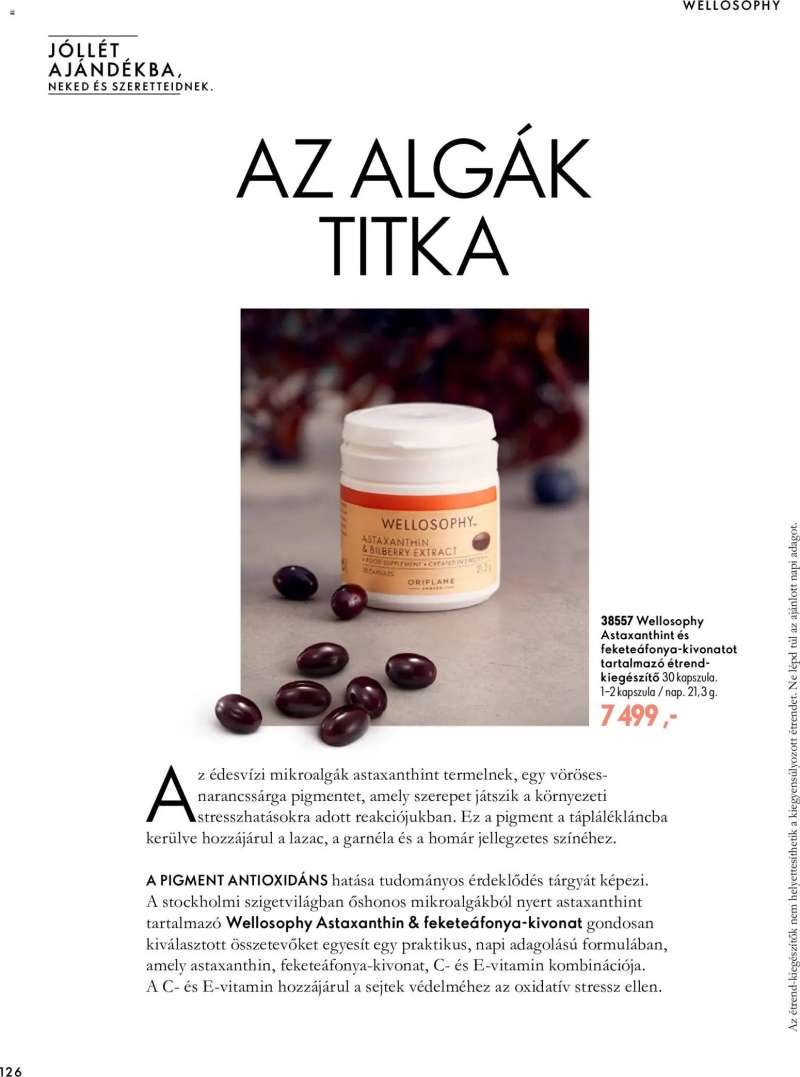 Oriflame Oriflame katalógus 2026/15 126 oldal