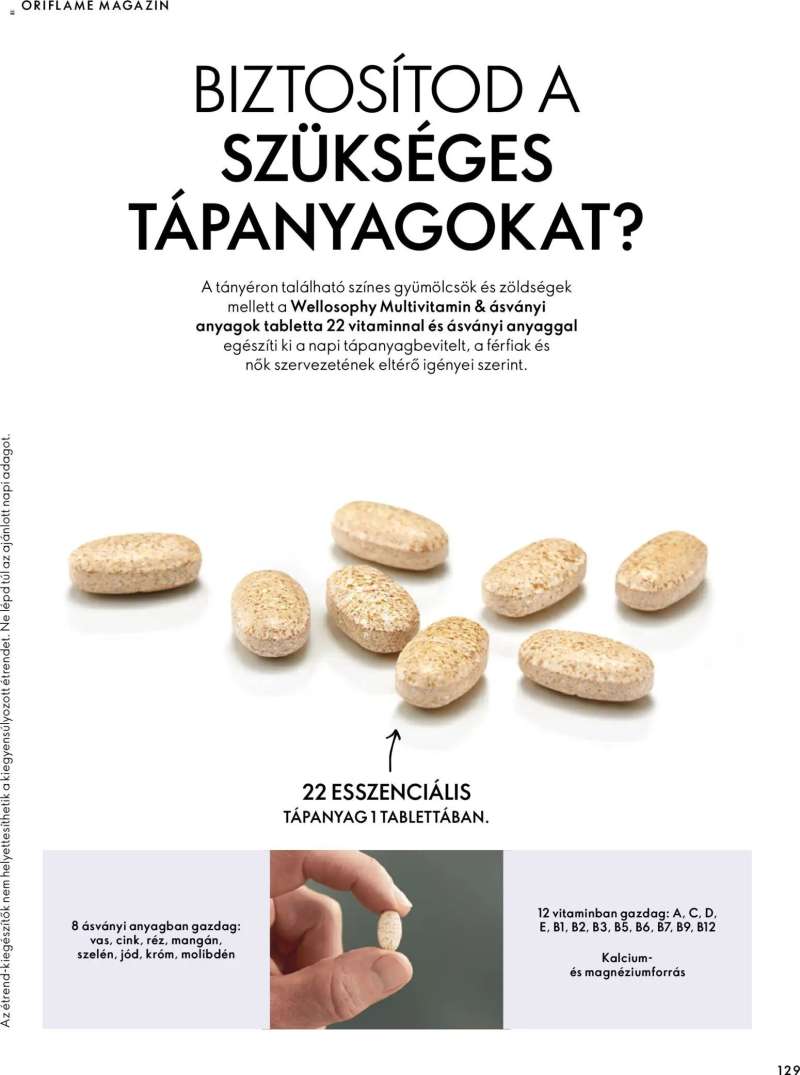 Oriflame Oriflame katalógus 2026/15 129 oldal