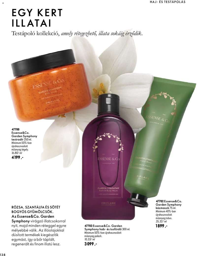 Oriflame Oriflame katalógus 2026/15 138 oldal