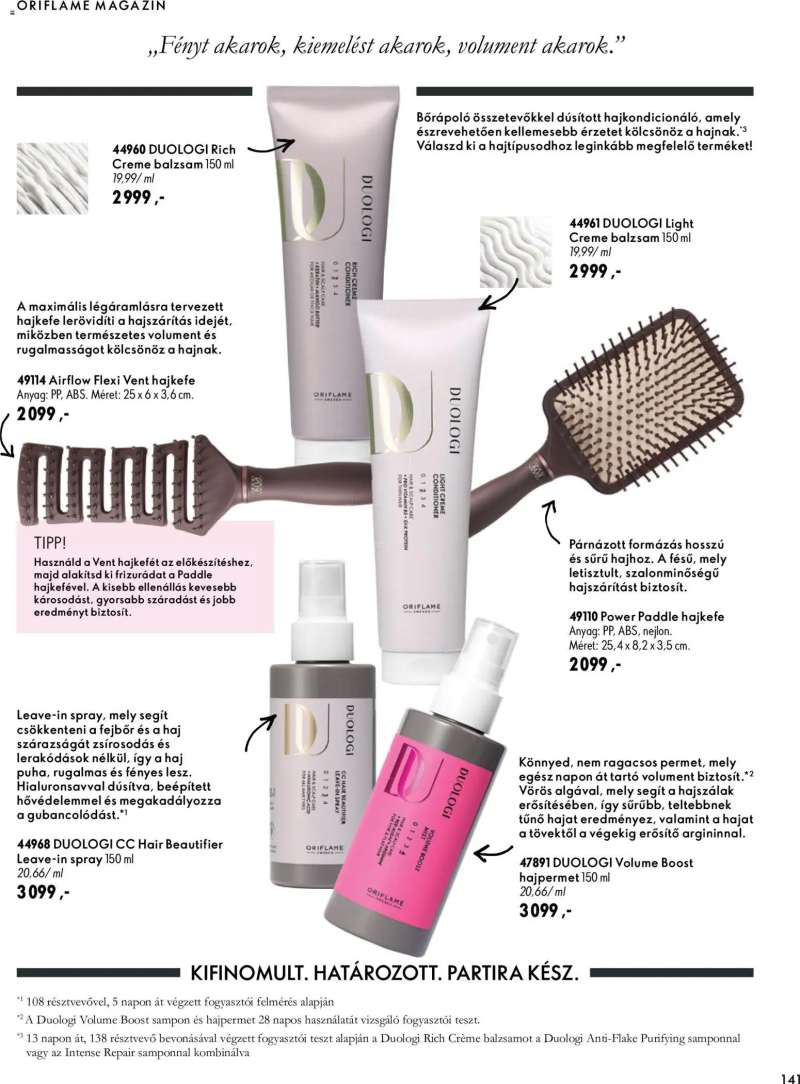 Oriflame Oriflame katalógus 2026/15 141 oldal
