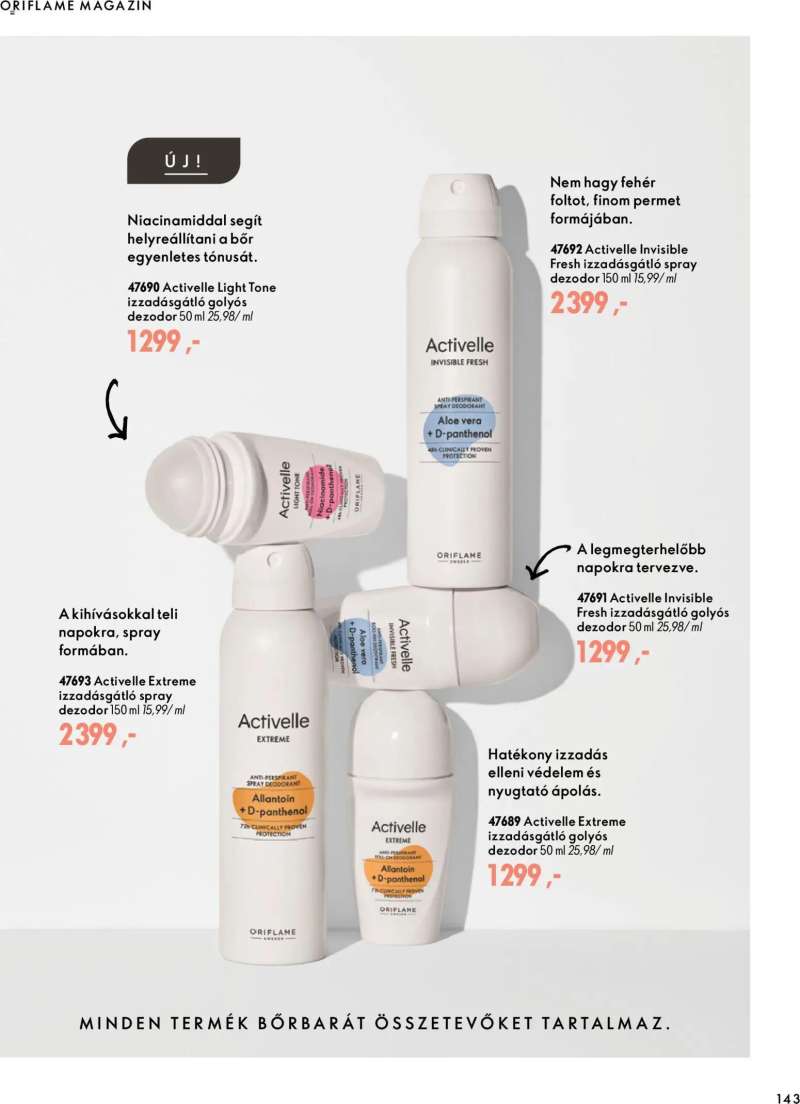 Oriflame Oriflame katalógus 2026/15 143 oldal