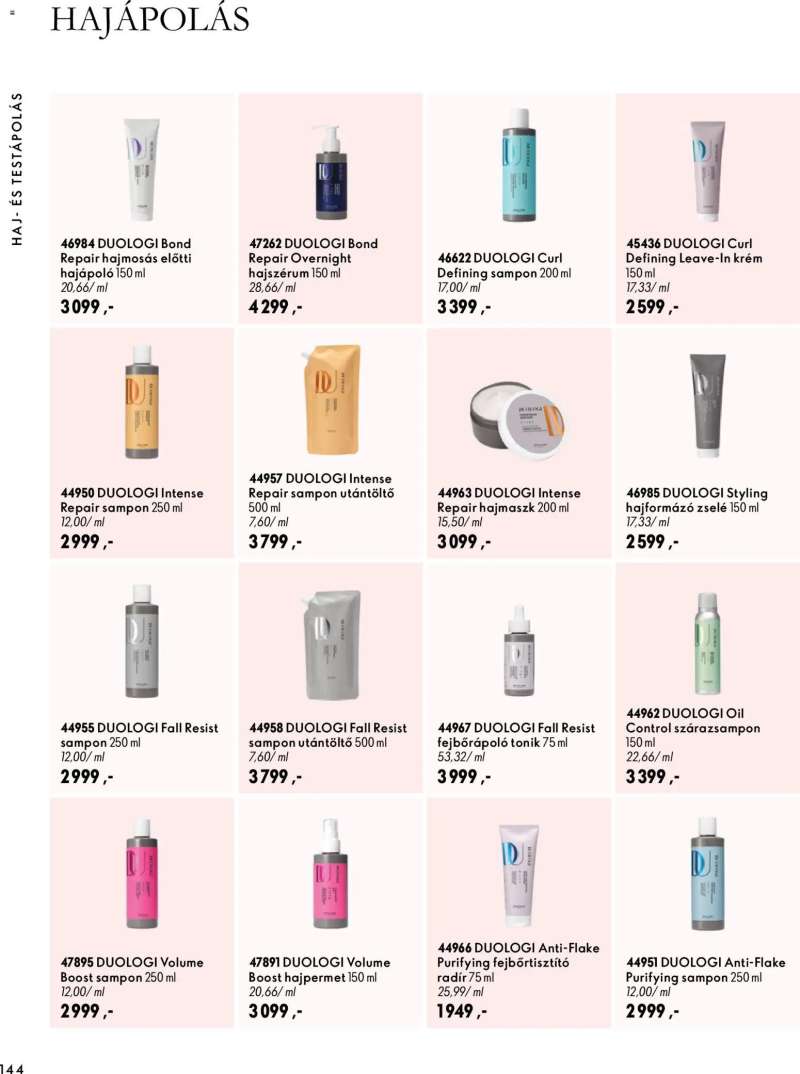 Oriflame Oriflame katalógus 2026/15 144 oldal