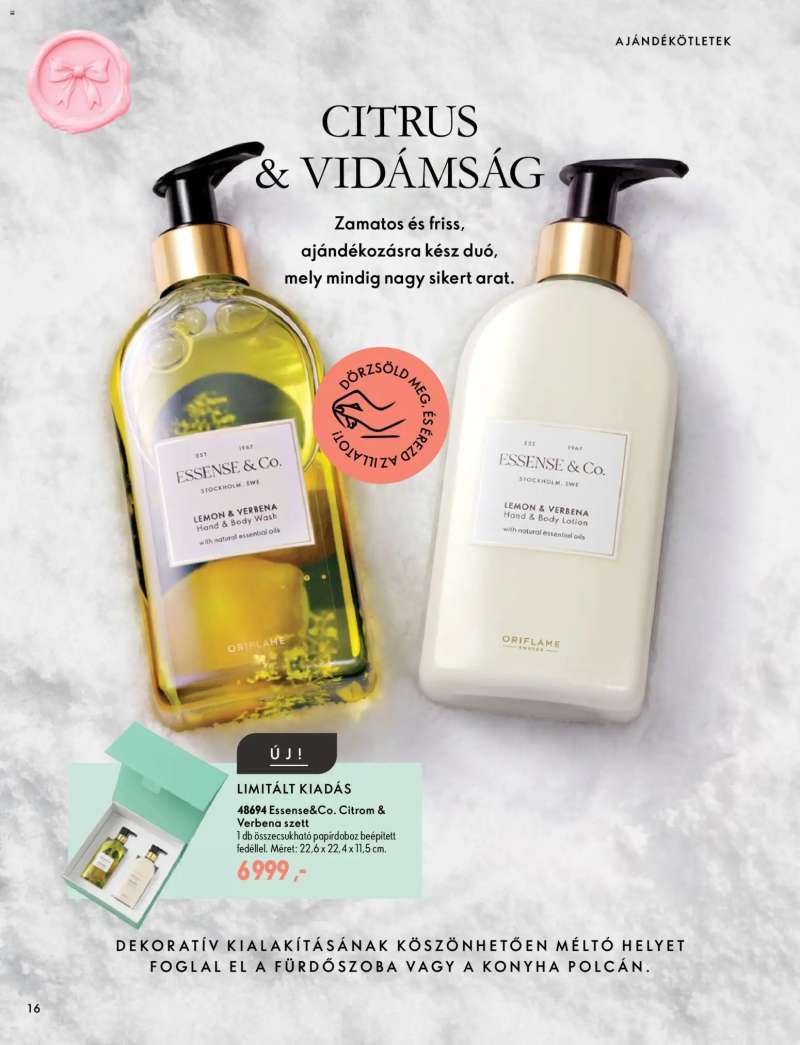 Oriflame Oriflame katalógus 2026/15 16 oldal
