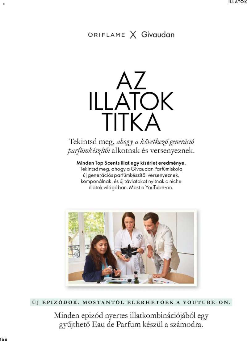 Oriflame Oriflame katalógus 2026/15 166 oldal