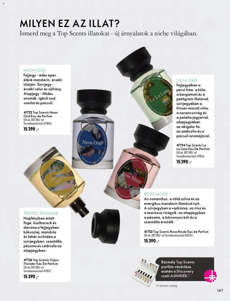 Oriflame Oriflame katalógus 2026/15 167 oldal