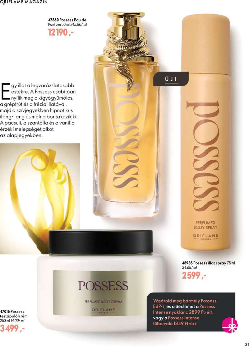 Oriflame Oriflame katalógus 2026/15 31 oldal
