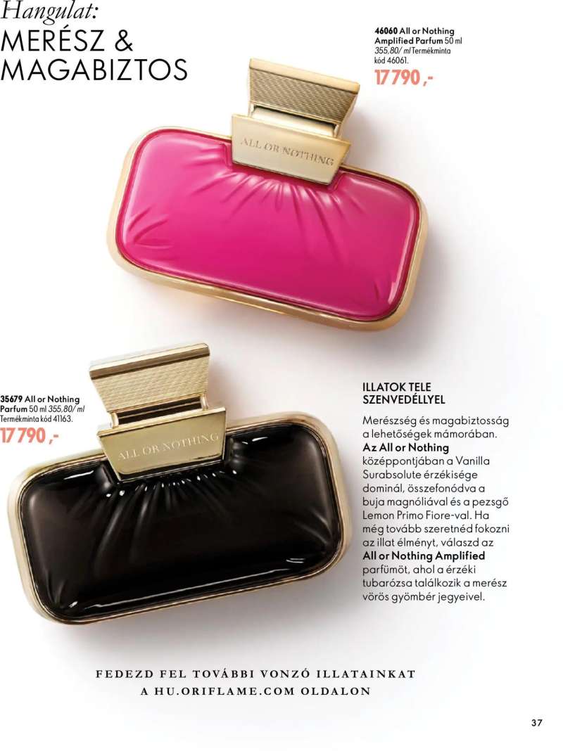 Oriflame Oriflame katalógus 2026/15 37 oldal