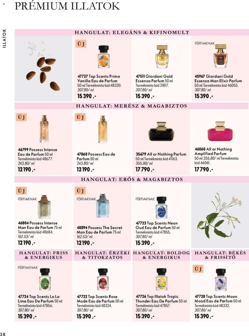 Oriflame Oriflame katalógus 2026/15 38 oldal