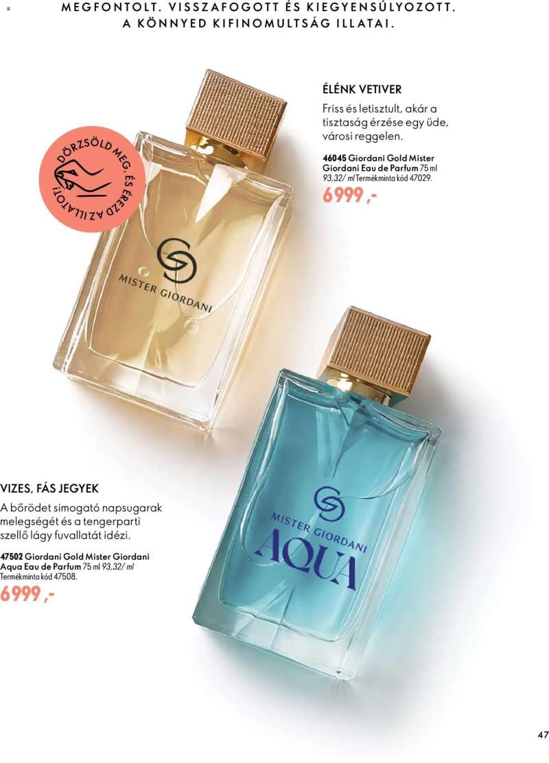 Oriflame Oriflame katalógus 2026/15 47 oldal
