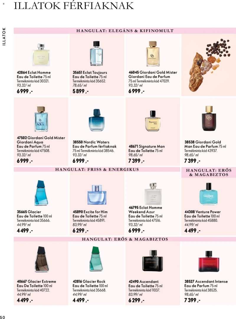 Oriflame Oriflame katalógus 2026/15 50 oldal