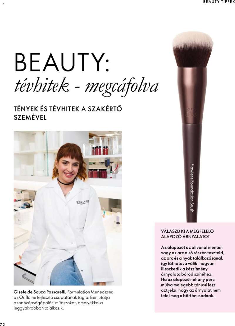 Oriflame Oriflame katalógus 2026/15 72 oldal