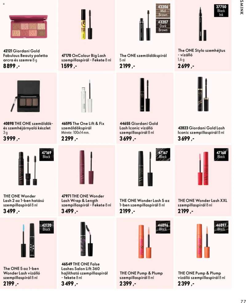 Oriflame Oriflame katalógus 2026/15 77 oldal