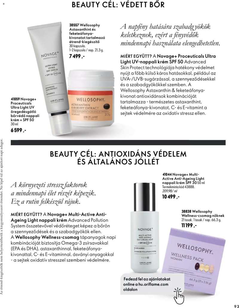 Oriflame Oriflame katalógus 2026/15 93 oldal