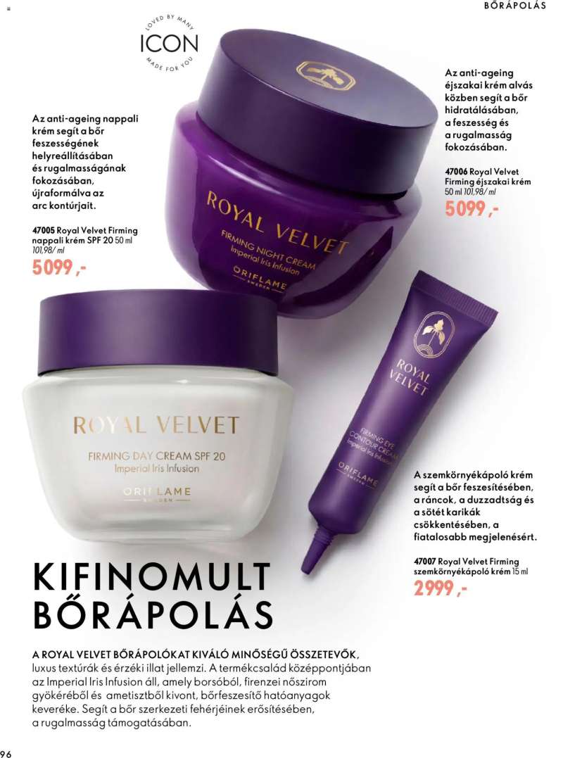Oriflame Oriflame katalógus 2026/15 96 oldal
