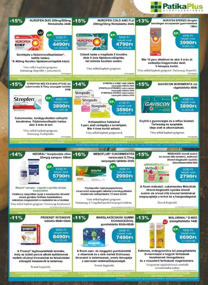 PatikaPlus Akciós újság PatikaPlus 5 oldal