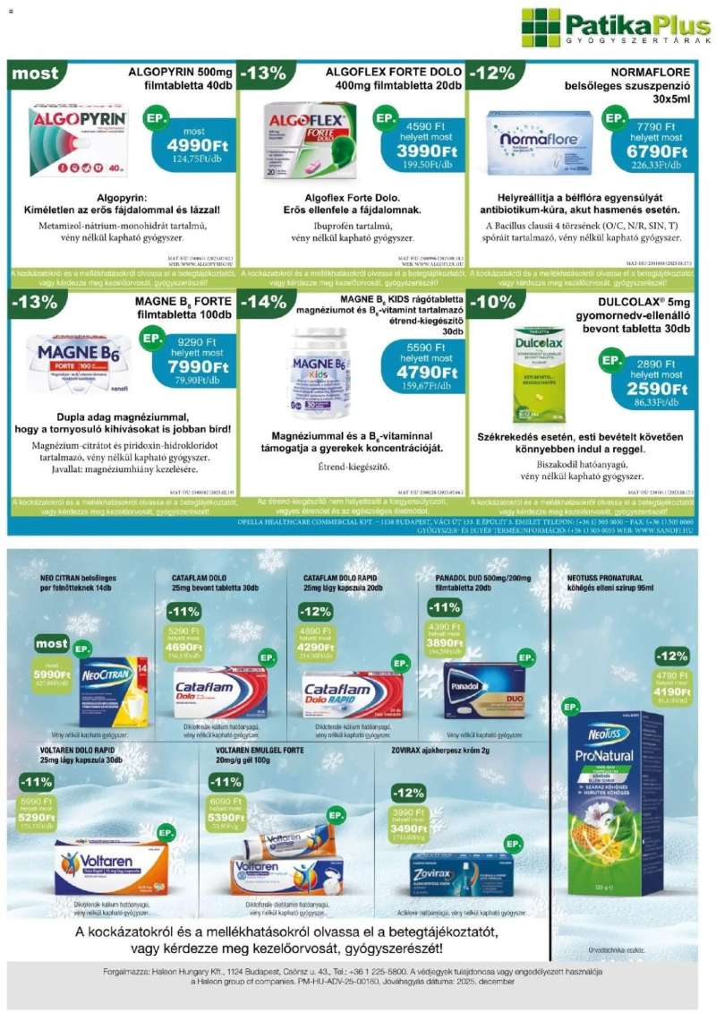 PatikaPlus Akciós újság PatikaPlus 3 oldal