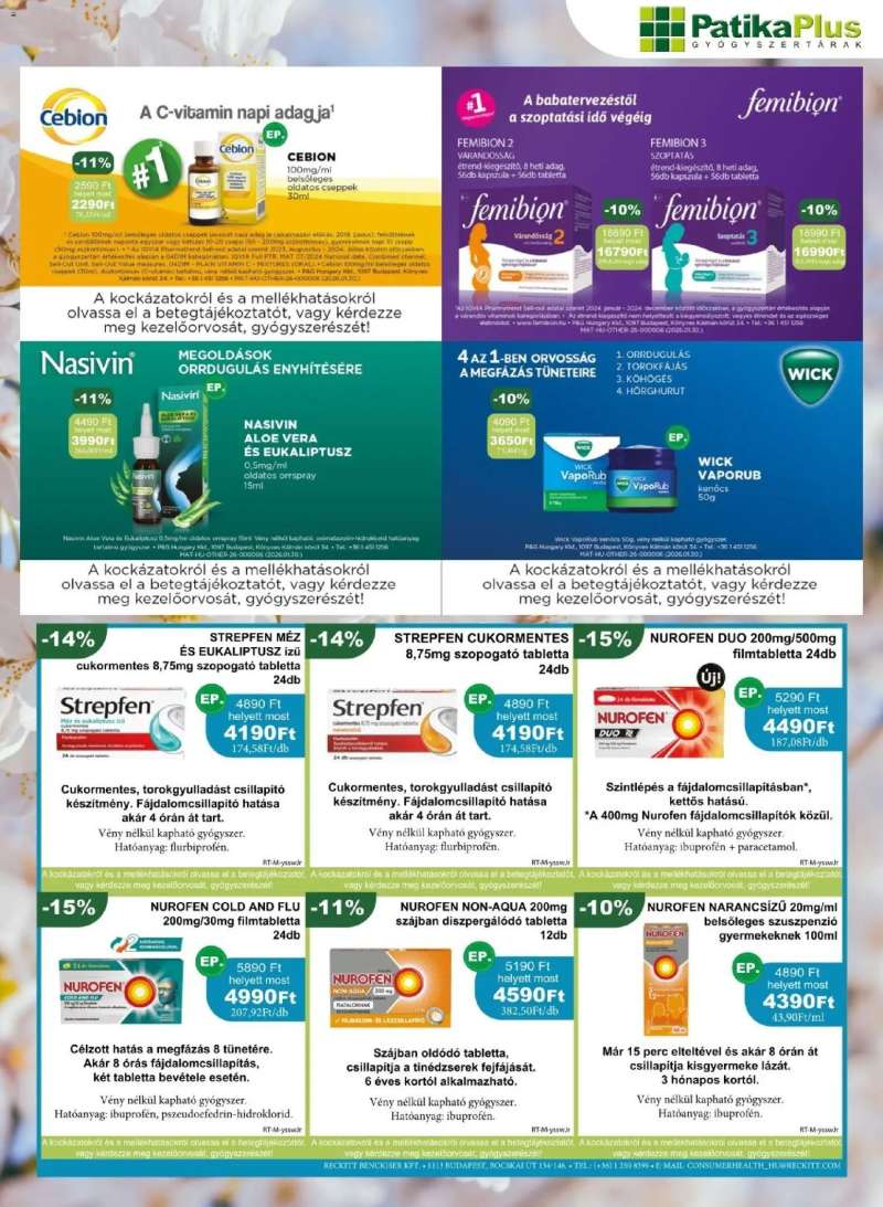 PatikaPlus PatikaPlus akciós újság 5 oldal