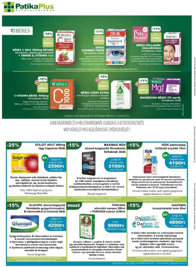 PatikaPlus PatikaPlus akciós újság 6 oldal