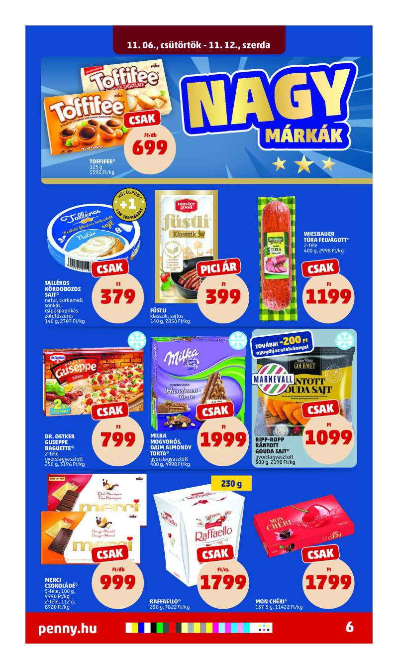 Penny Akciós Újság 10 oldal