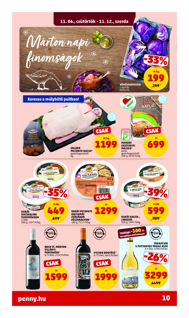 Penny Akciós Újság 14 oldal