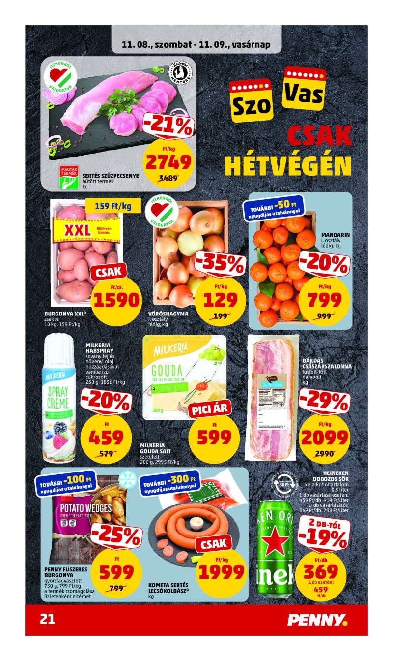 Penny Akciós Újság 25 oldal