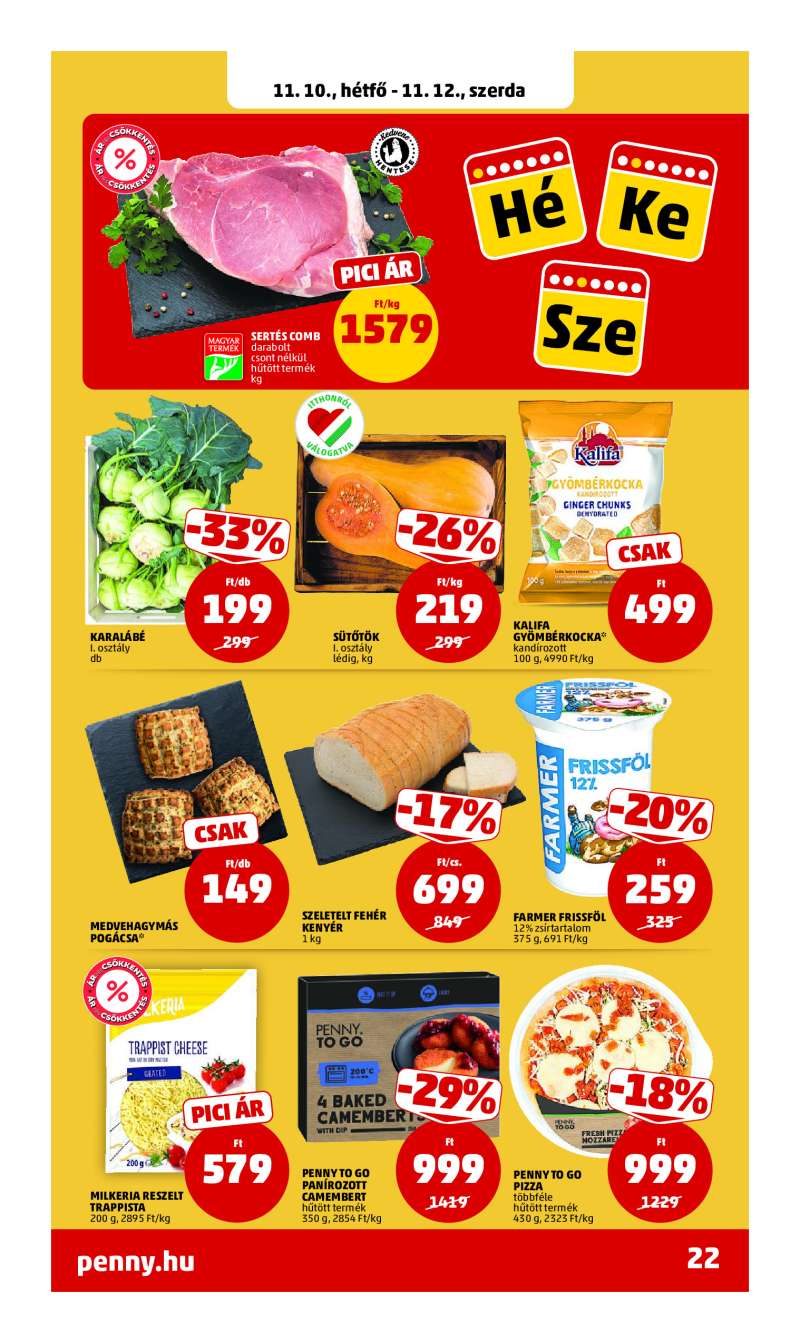 Penny Akciós Újság 26 oldal