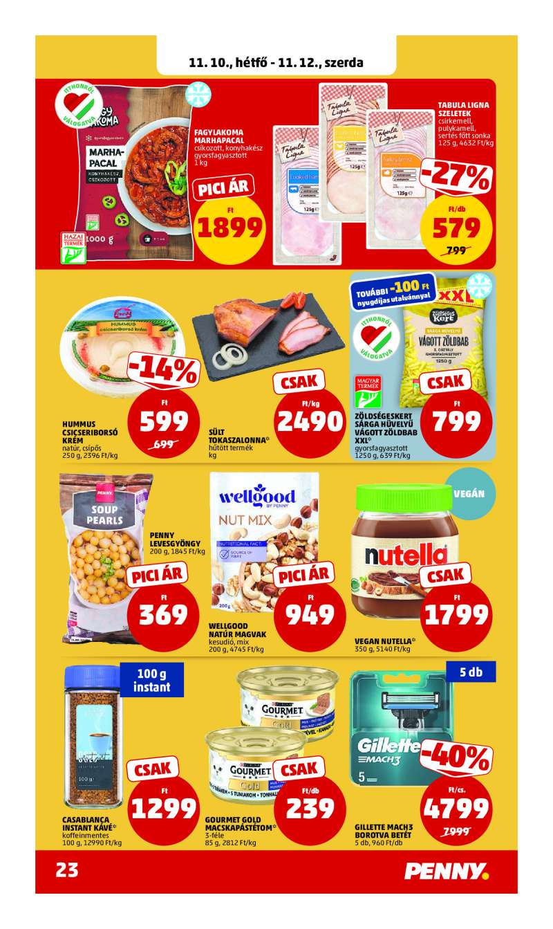 Penny Akciós Újság 27 oldal