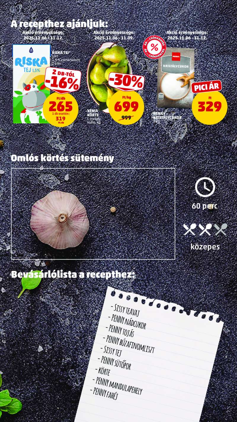 Penny Akciós Újság 9 oldal