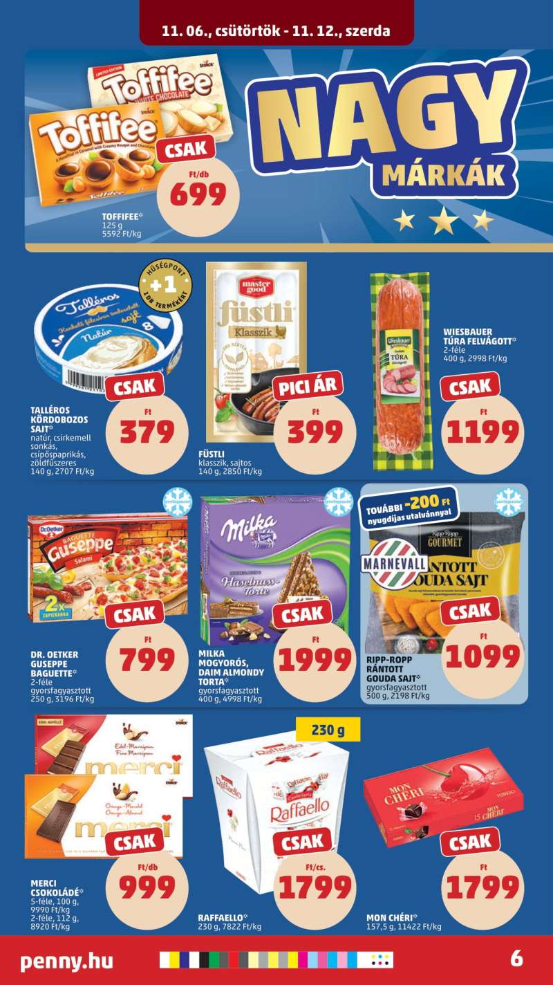 Penny Akciós Újság 10 oldal