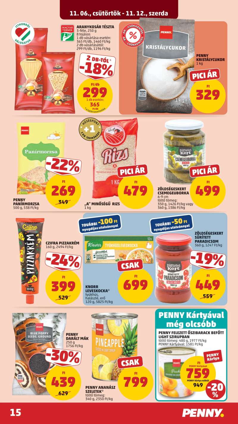 Penny Akciós Újság 19 oldal