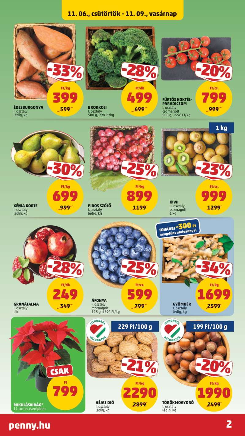 Penny Akciós Újság 2 oldal