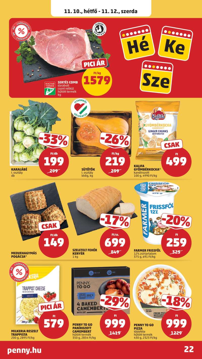 Penny Akciós Újság 26 oldal