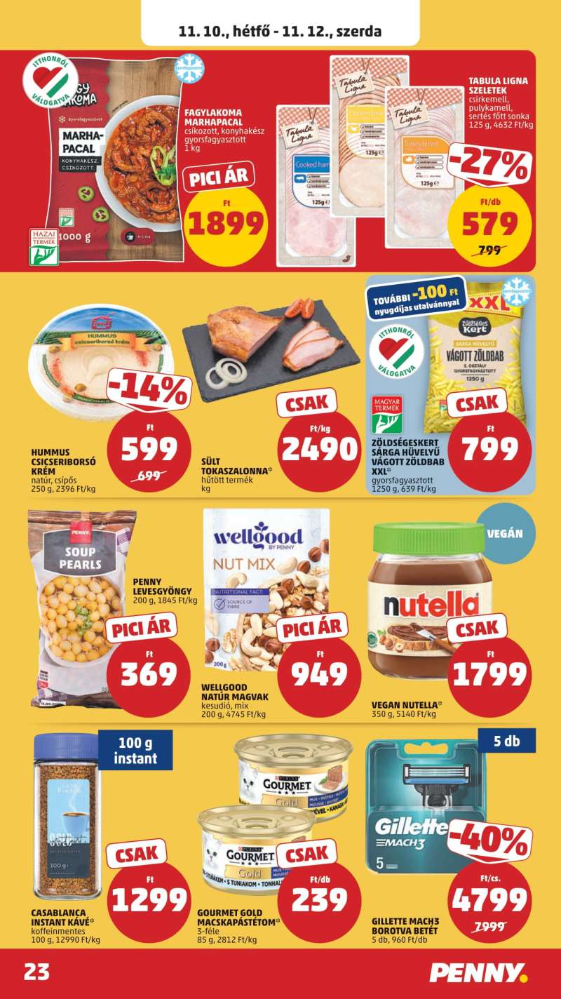 Penny Akciós Újság 27 oldal