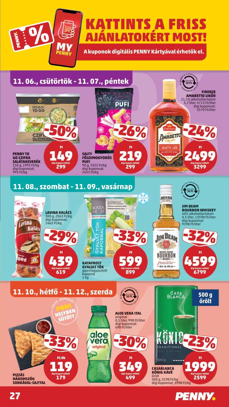 Penny Akciós Újság 31 oldal