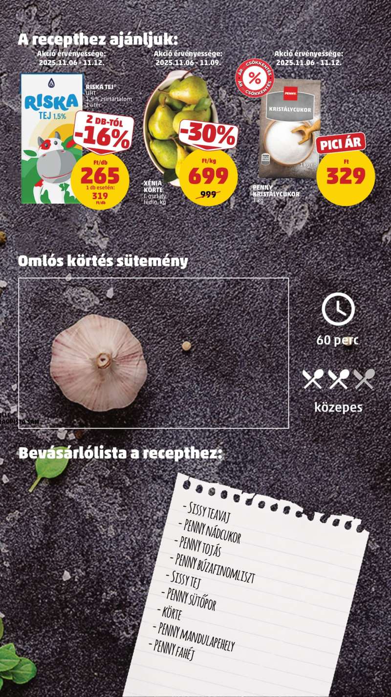 Penny Akciós Újság 9 oldal