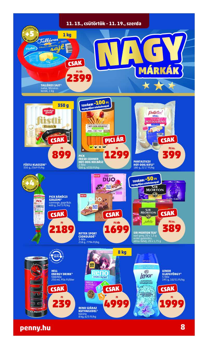 Penny Akciós Újság 10 oldal