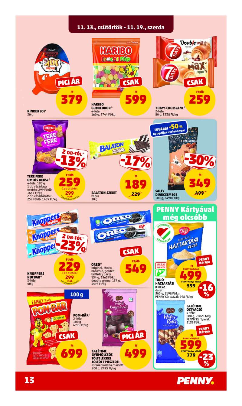 Penny Akciós Újság 17 oldal